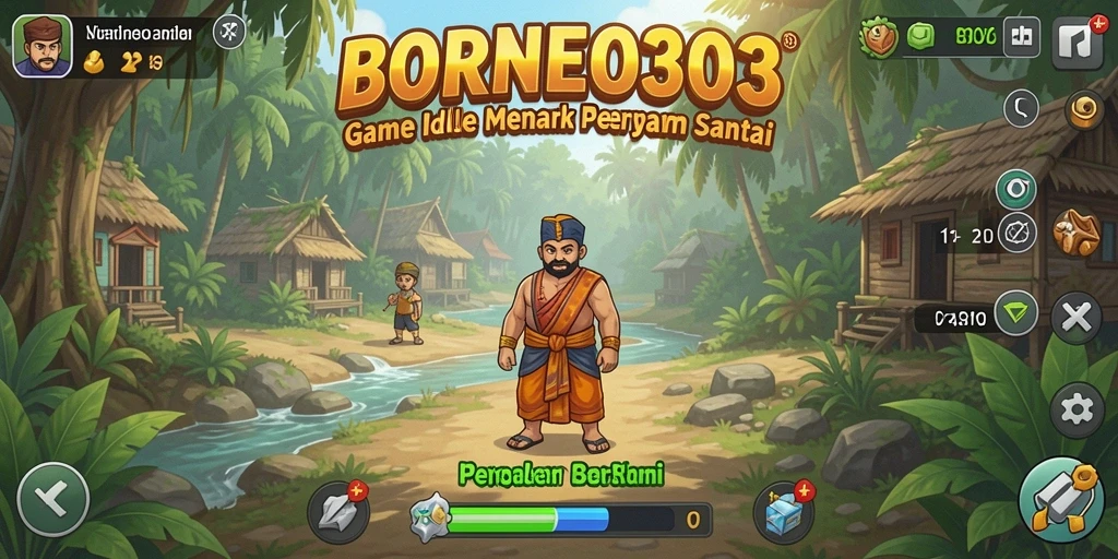 Tampilan gameplay menarik dari BORNEO303 yang memikat.