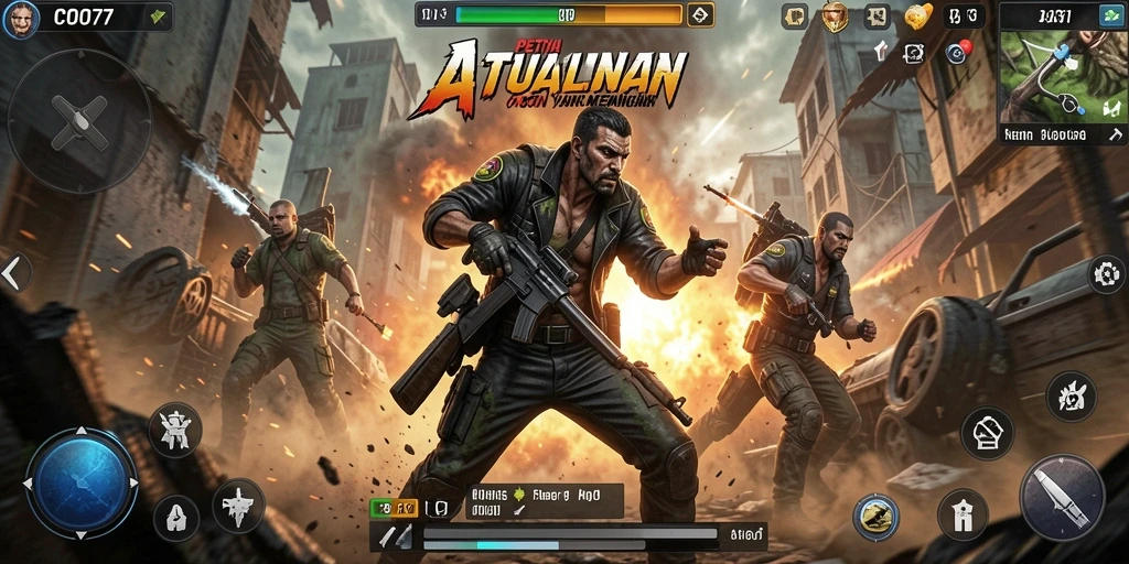 Tampilan gameplay seru dan mendebarkan di <strong>COO77</strong>.