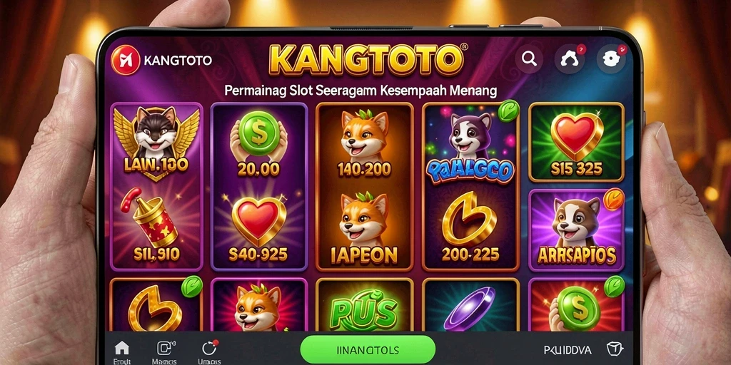 Screenshot gameplay KANGTOTO yang menunjukkan aksi seru dan fitur bonus menarik.