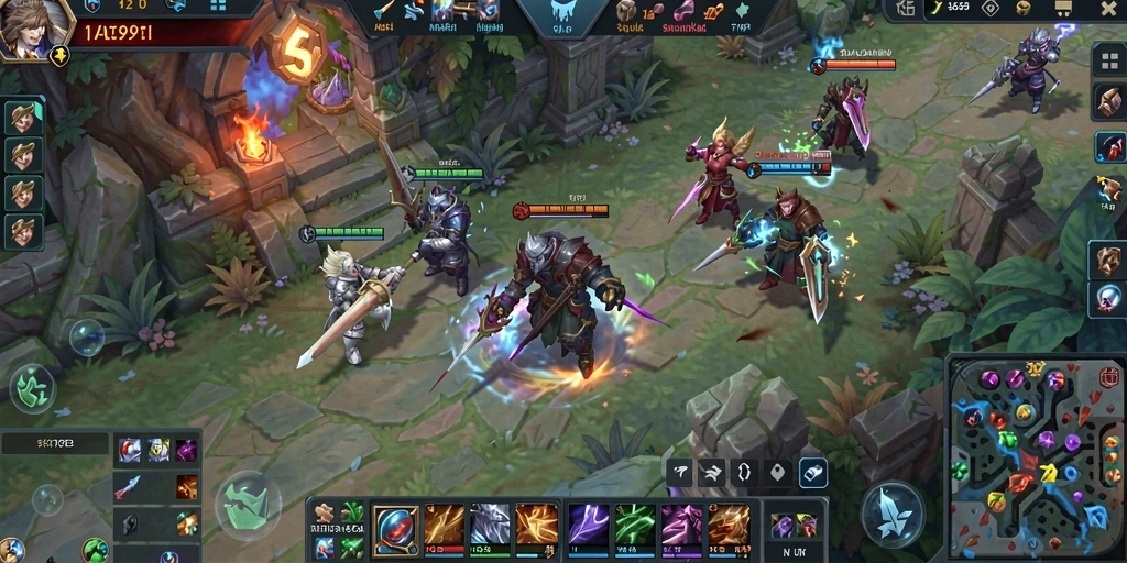 Tampilan gameplay seru dari OPALTOGEL dengan pertempuran strategis.
