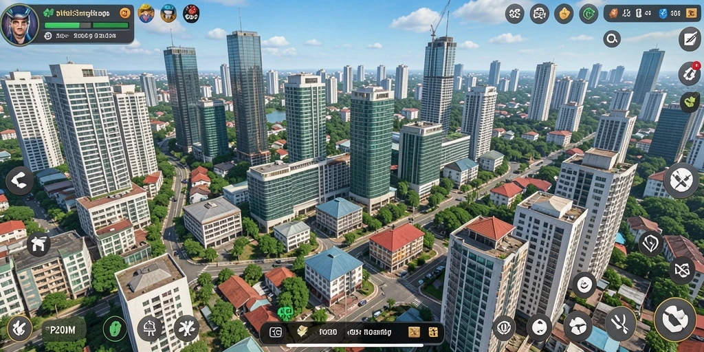 Tampilan gameplay P200M yang seru dan menantang.