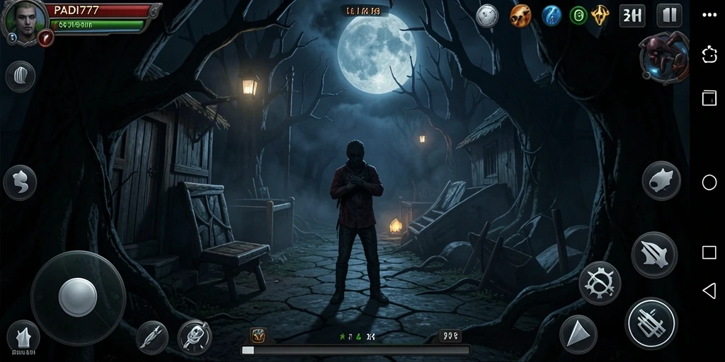 Tampilan gameplay PADI777 yang menakutkan dan penuh ketegangan.