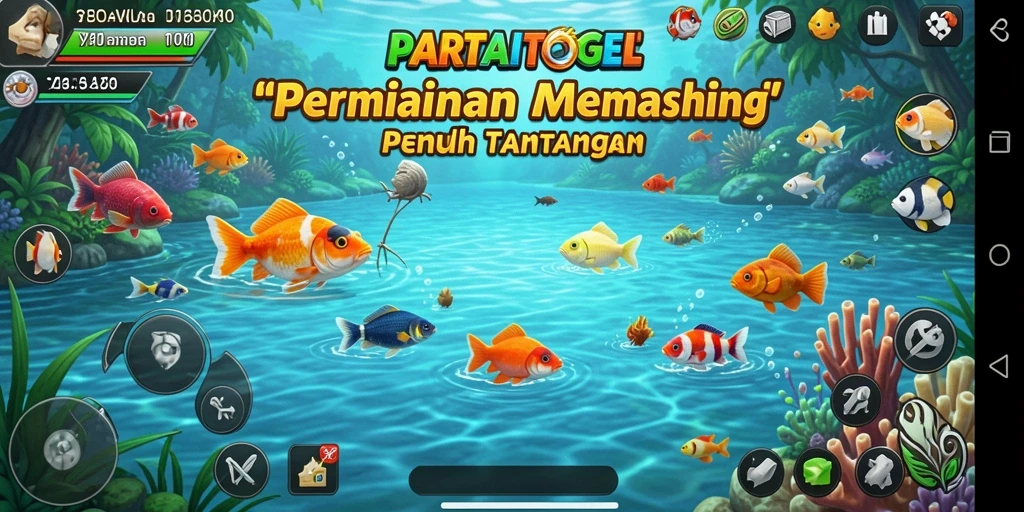 Tangkapan ikan yang realistis dalam PARTAITOGEL dan pengalaman memancing yang seru.