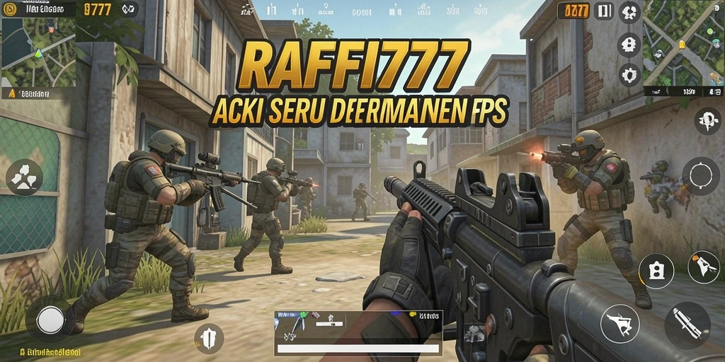 Tampilan menarik dari gameplay seru RAFFI777.
