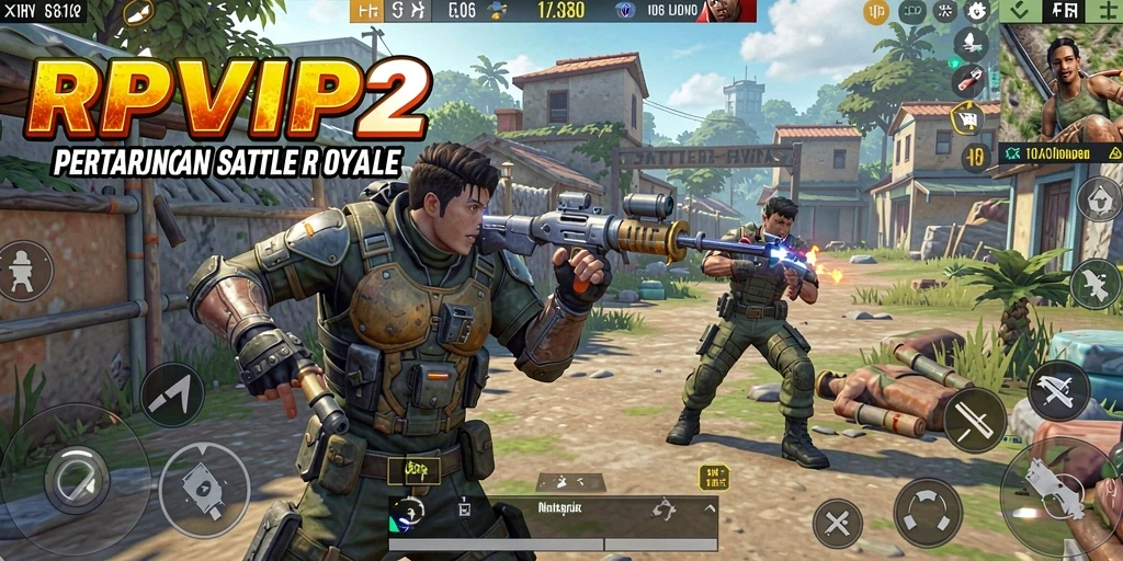 Tampilan gameplay seru dalam RPVIP2 yang menantang dan mendebarkan.